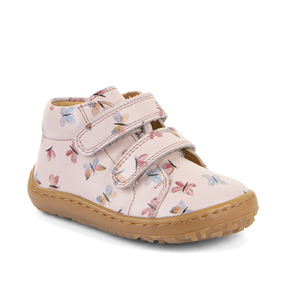 Froddo Barefoot First Step — розовый с бабочками
